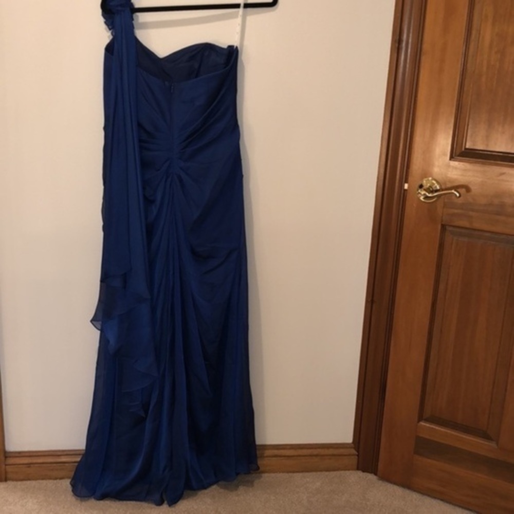 One shoulder special occasion dress